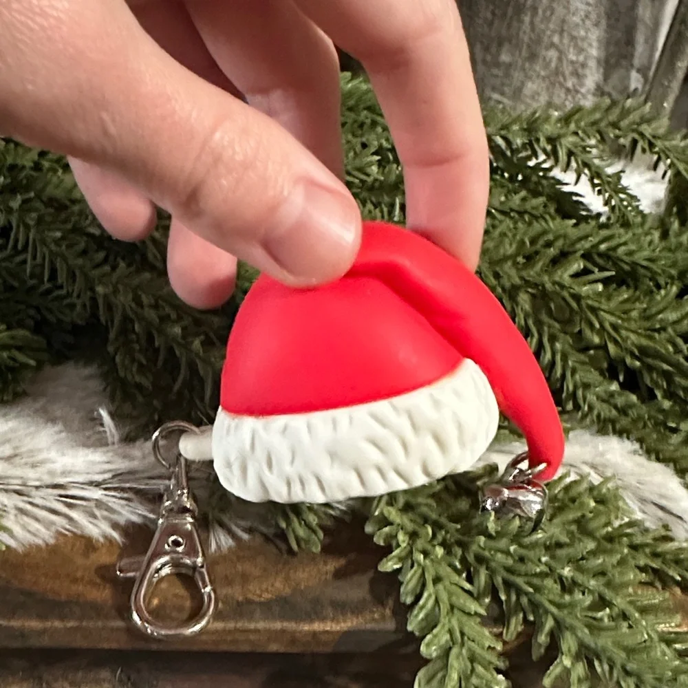 Bath & Body Works Red and White Santa Hat PocketBac Holder